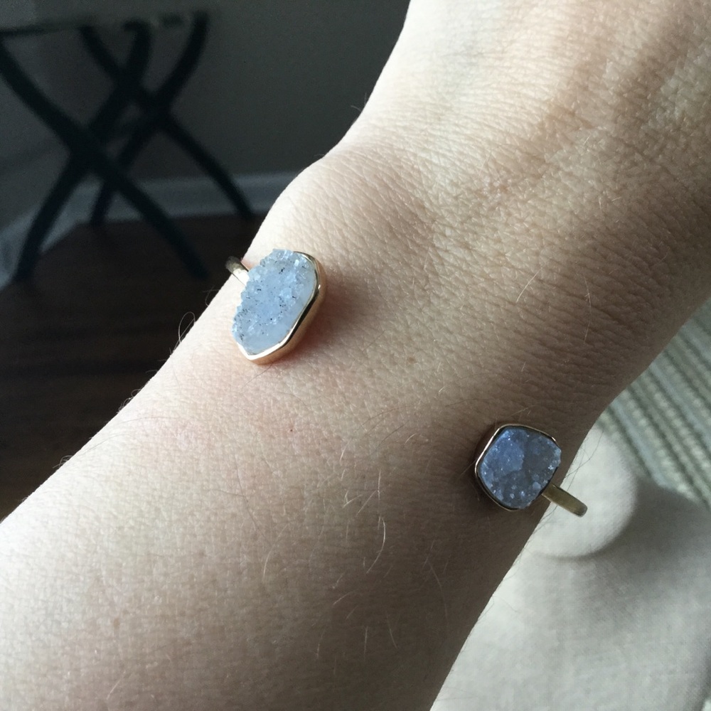 Pave cuff bracelet